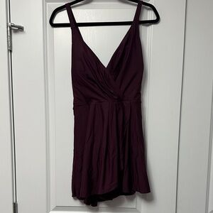 Swimsuit Plum One-Piece